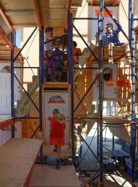 Pod Mahal communal life at camp Disorient.jpg