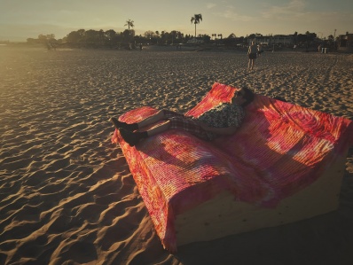 Zero G Chairs Created in San Diego by Disorient SD for XYLOGEN QI, July 2019. Location:Coronado Beach